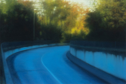 Manuel Rumpf - Junction, l auf Leinwand, 40 x 60 cm. Kunstprojekte Leyerseder